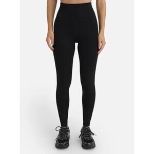 MATE the Label Organic Stretch Full Length Legging Black Small Cotton Workout